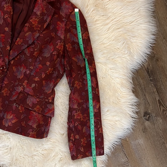 Floral tapestry blazer - Picture 7 of 7